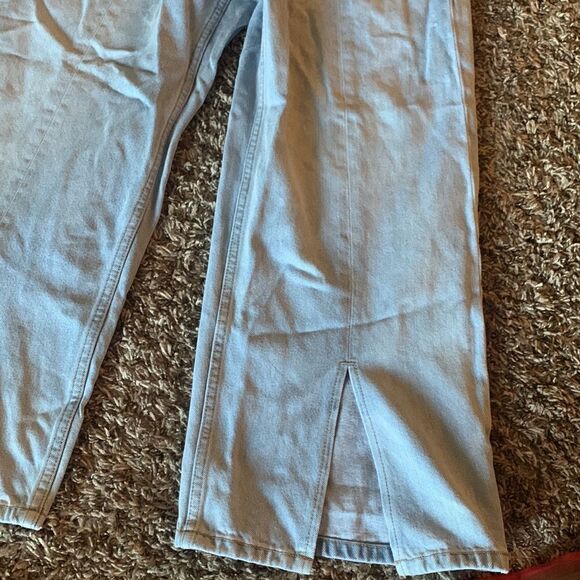 Joie high-rise front-slit jeans, size 27. - Picture 3 of 11